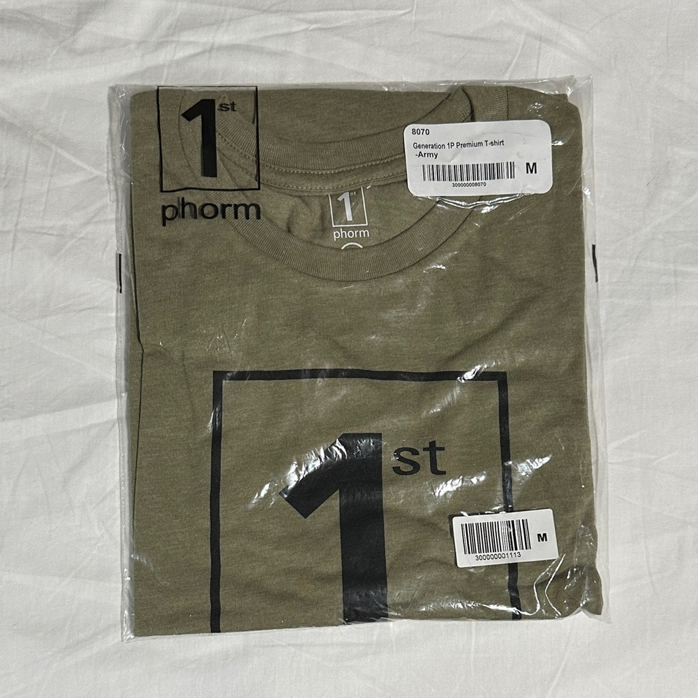 1st Phorm T-Shirt - Men’s/Unisex Army Green
